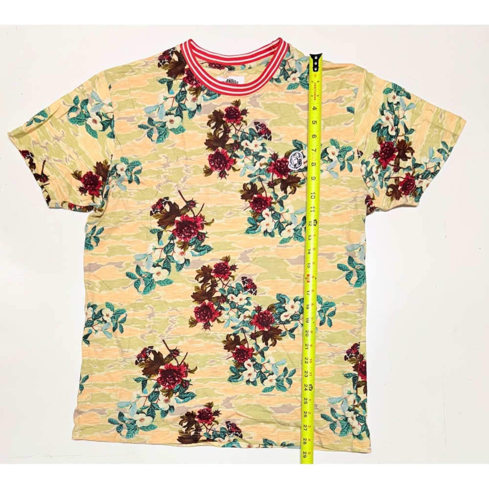 Billionaire Boys Club Mens Floral Tiger Camo T-Shirt Large BBC Rose Arch